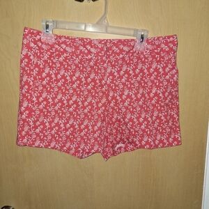 Land N Sea Floral Shorts Size 6